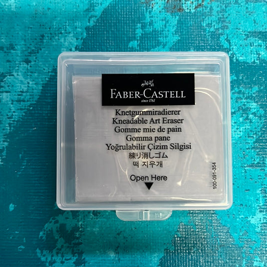 ERASER KNEADED FABER CASTELL 1 GRAY WITH CASE 1 PC