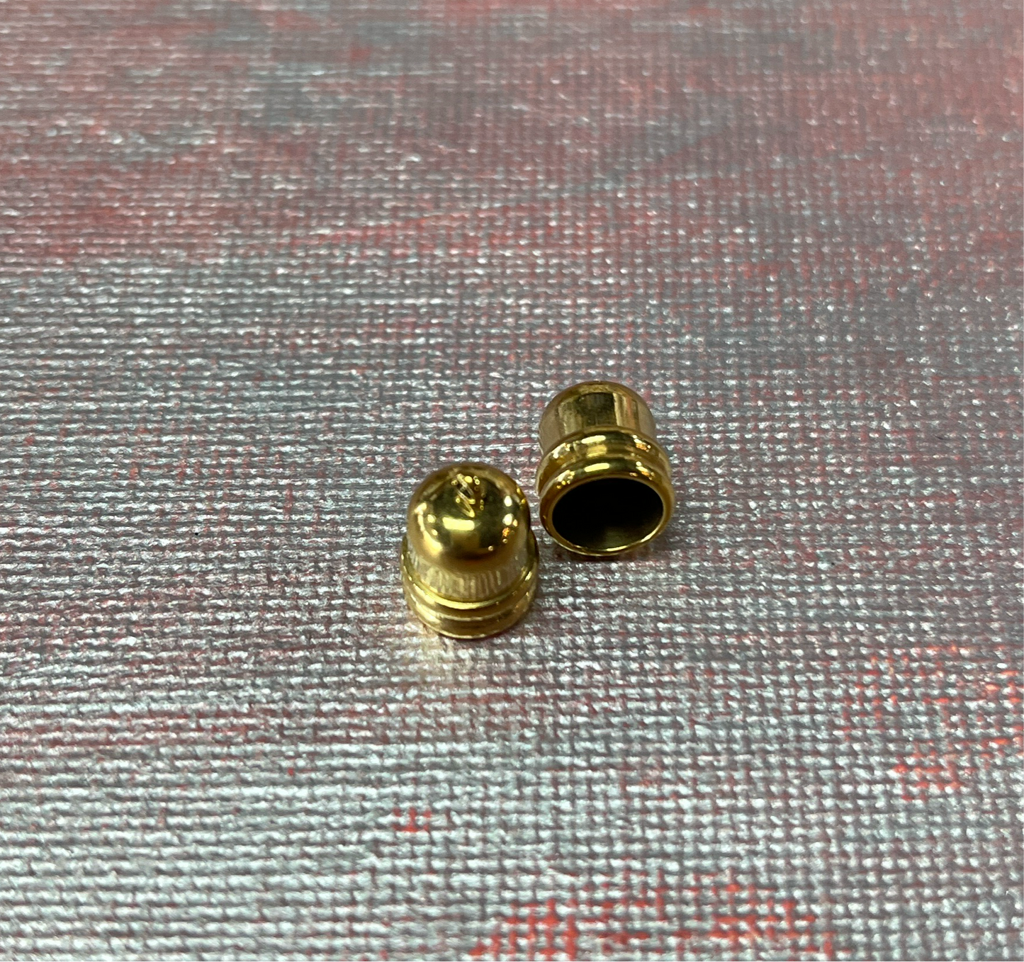 CORD END SST GP 11X8MM HOLE 6MM 2 PC SET