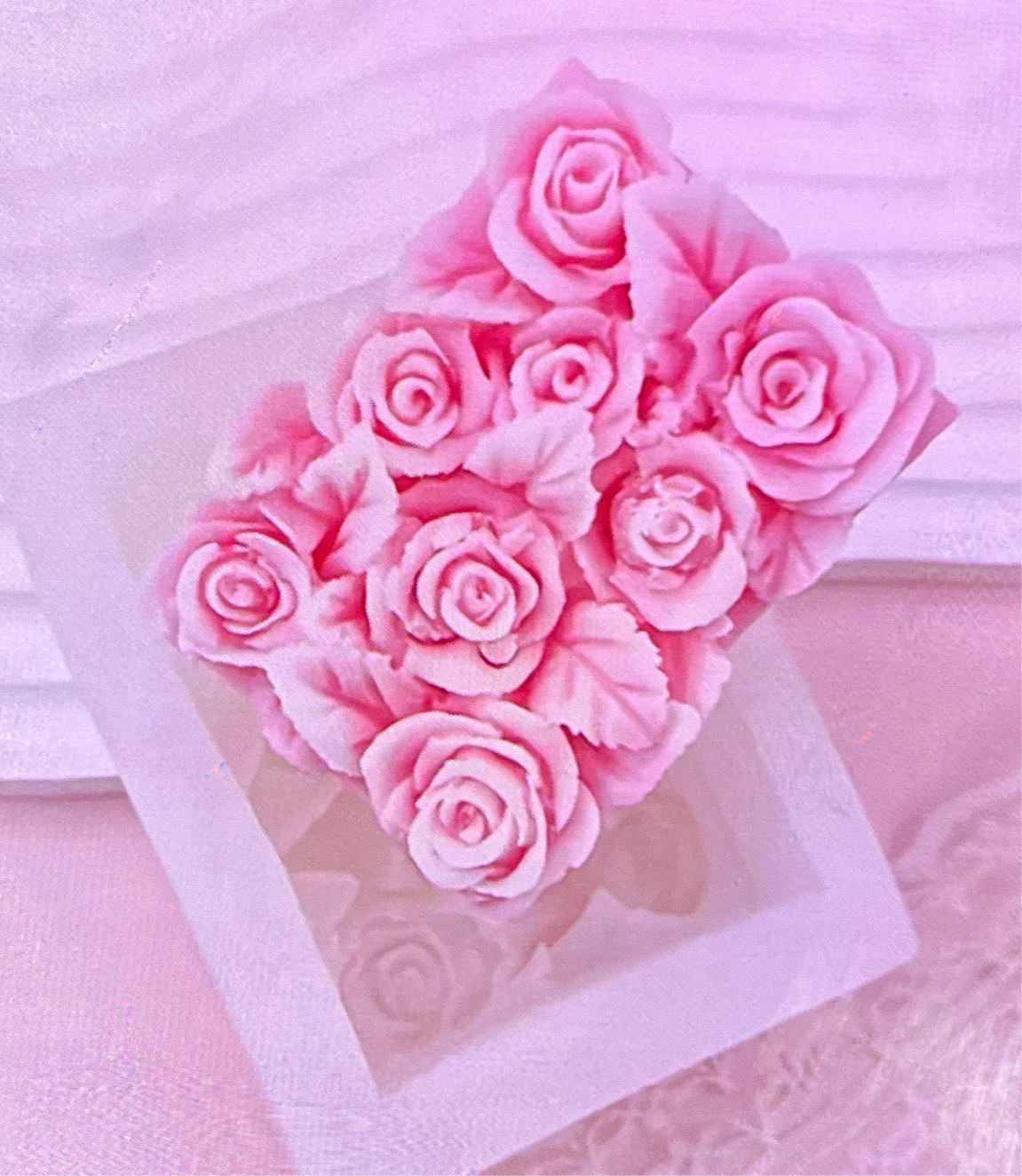 FLOWERS SILICONE MOLD