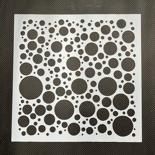 STENCIL CIRCLES 13X13CM 1 PC