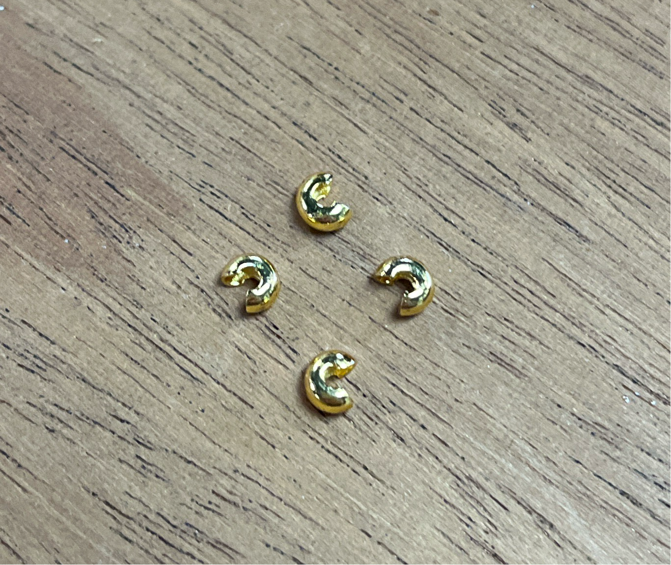 CRIMP COVER GP 19KT 4.5lW $1 .59 10 PC FANCY