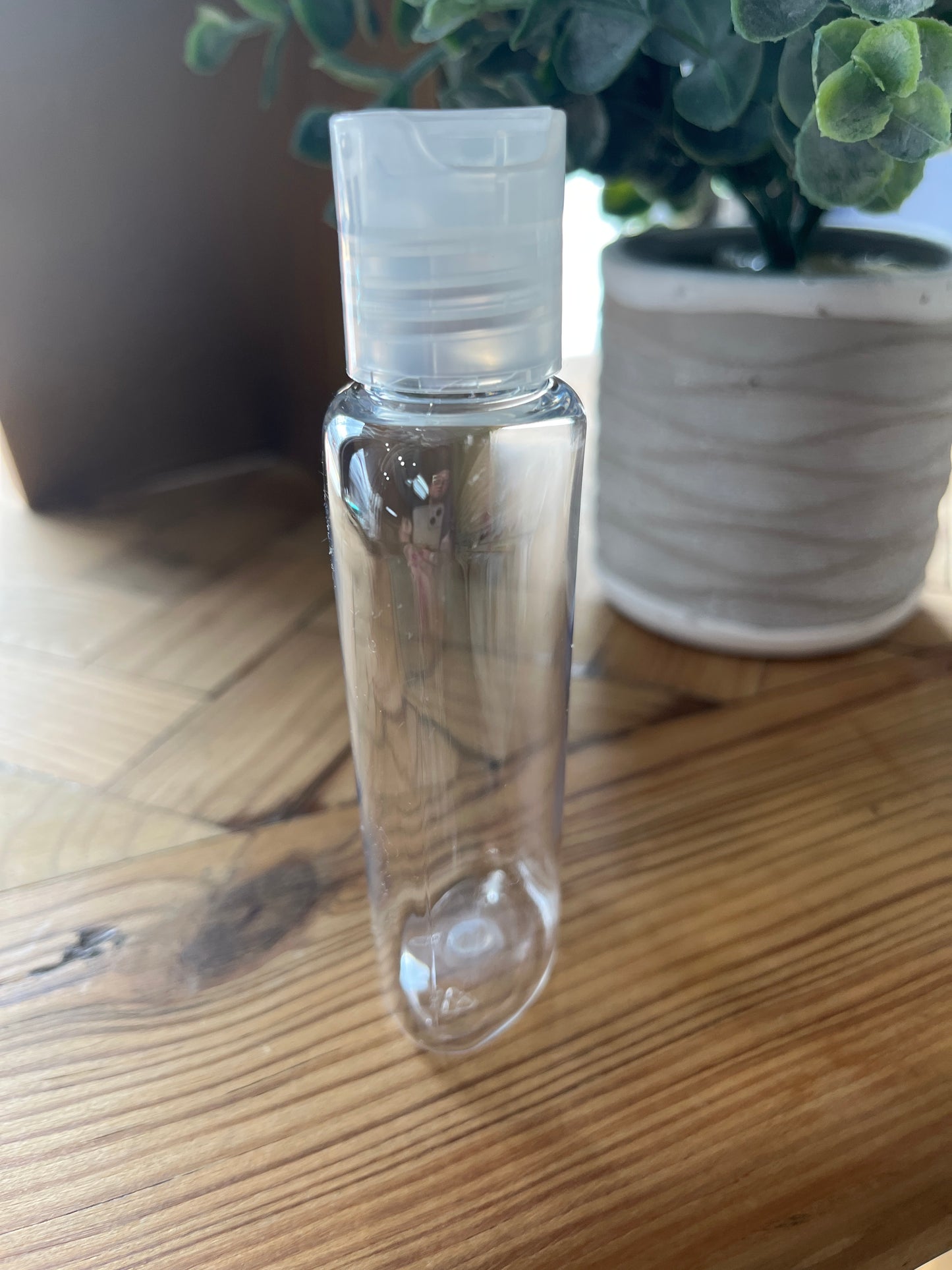 BOTELLA COSMO OVAL CLEAR 2 OZ 1 OR 10 PCS