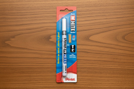 PENTEL WHITE FINE CARDED
