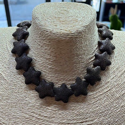 LAVA ROCK STARFISH 24MM MIX