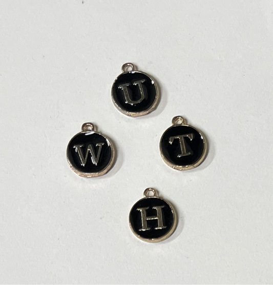 CHARM LETTER GP BLACK