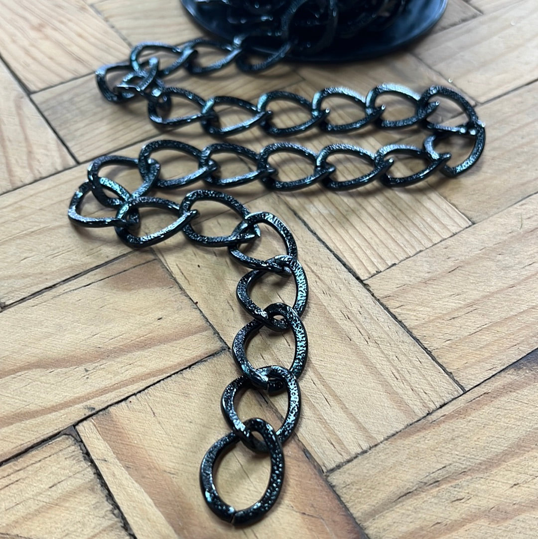 CHAIN ALUMINUM BLACK
