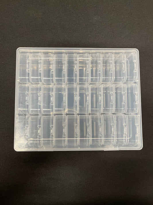 BEAD BOX WITH 30 SMALL BOXES