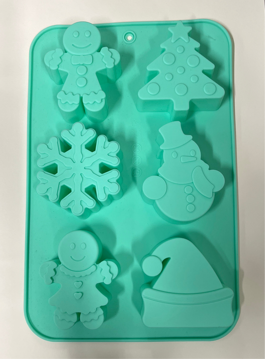 CHRISTMAS MIX SILICONE MOLD