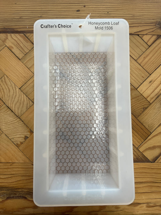 SILICONE MOLD HONEYCOMB LOAF CRAFTER'S CHOICE