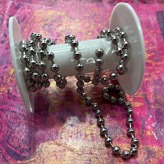 CHAIN BALL SST 6MM PIE