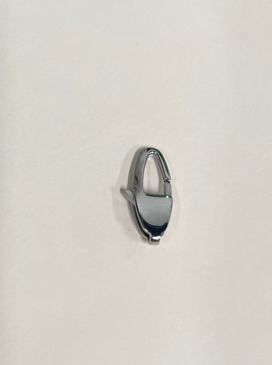 LOBSTER CLASP OVAL 21X9MM STAINLESS STEEL 1 PC