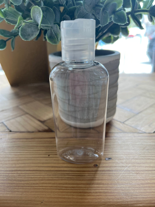 BOTELLA COSMO OVAL CLEAR 2 OZ 1 OR 10 PCS