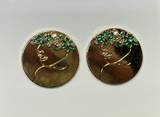 CHARM GIRL WREATH ( 2 pc )