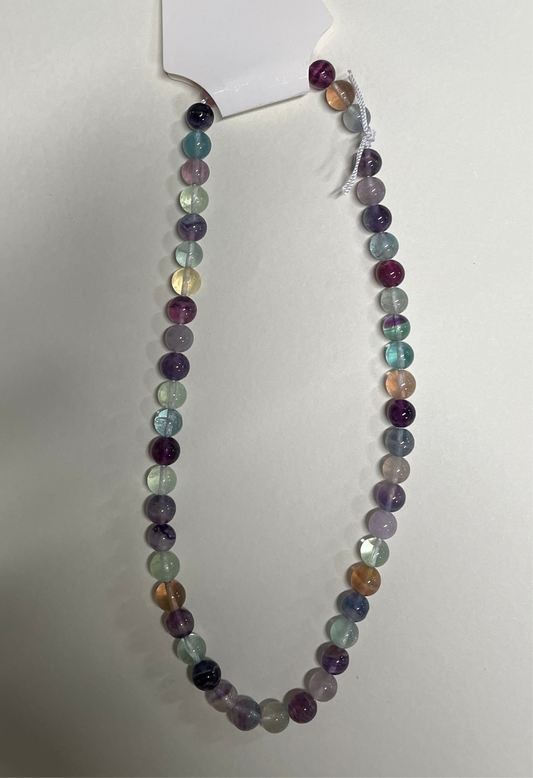 FLUORITE ROUND 8-9 MM