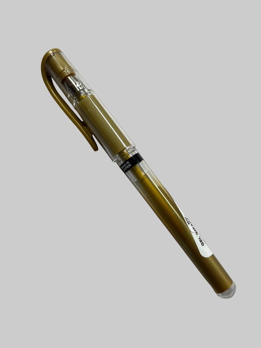 GOLD GEL PEN UNIBALL