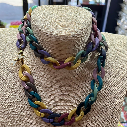 CHAIN MASK HOLDER OPAQUE MULTI 1 PC