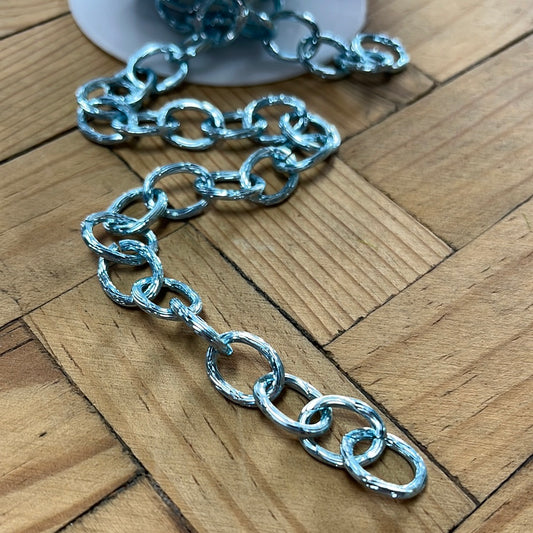 chain aluminum cable sky blue 14mm yda