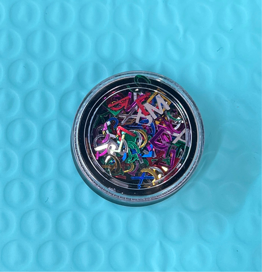 LETTERS EMBELISH FOR EPOXY RESIN