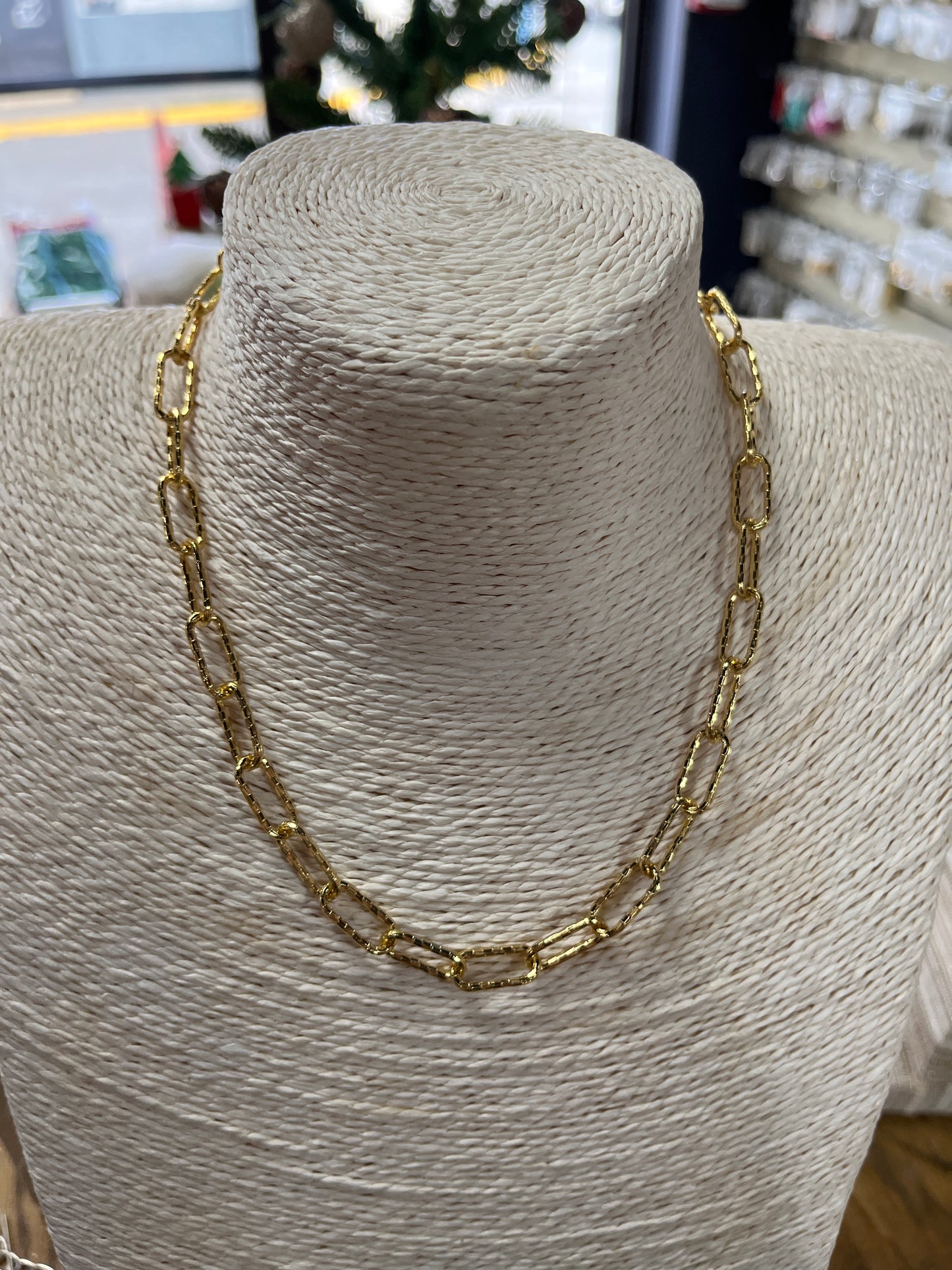 NECKLACE GP 18KT