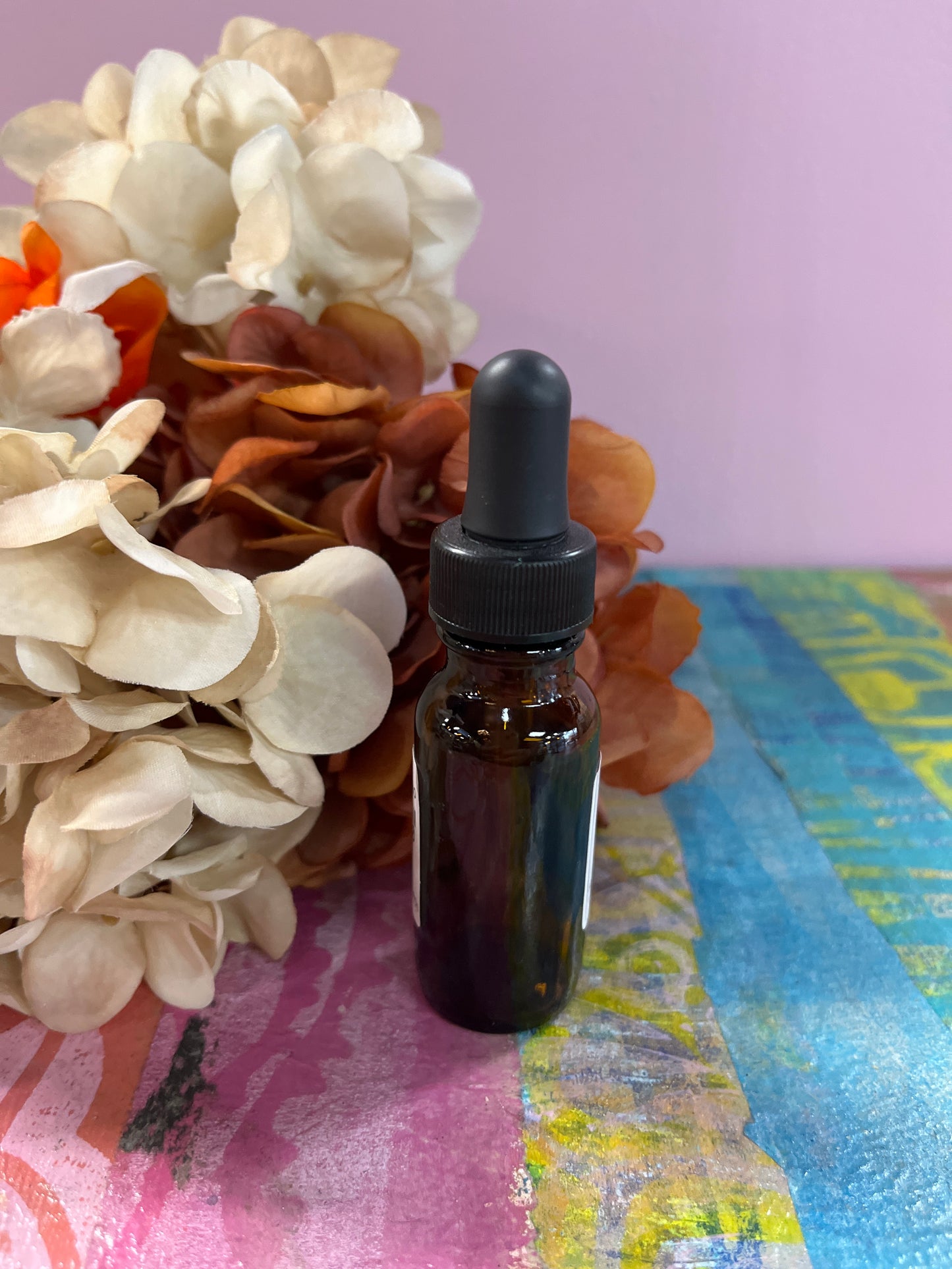 BOTELLA 1/2 ONZA AMBAR CON GOTERO