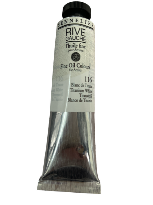 SENNELIER OIL TITANIUM WHITE 40 ML