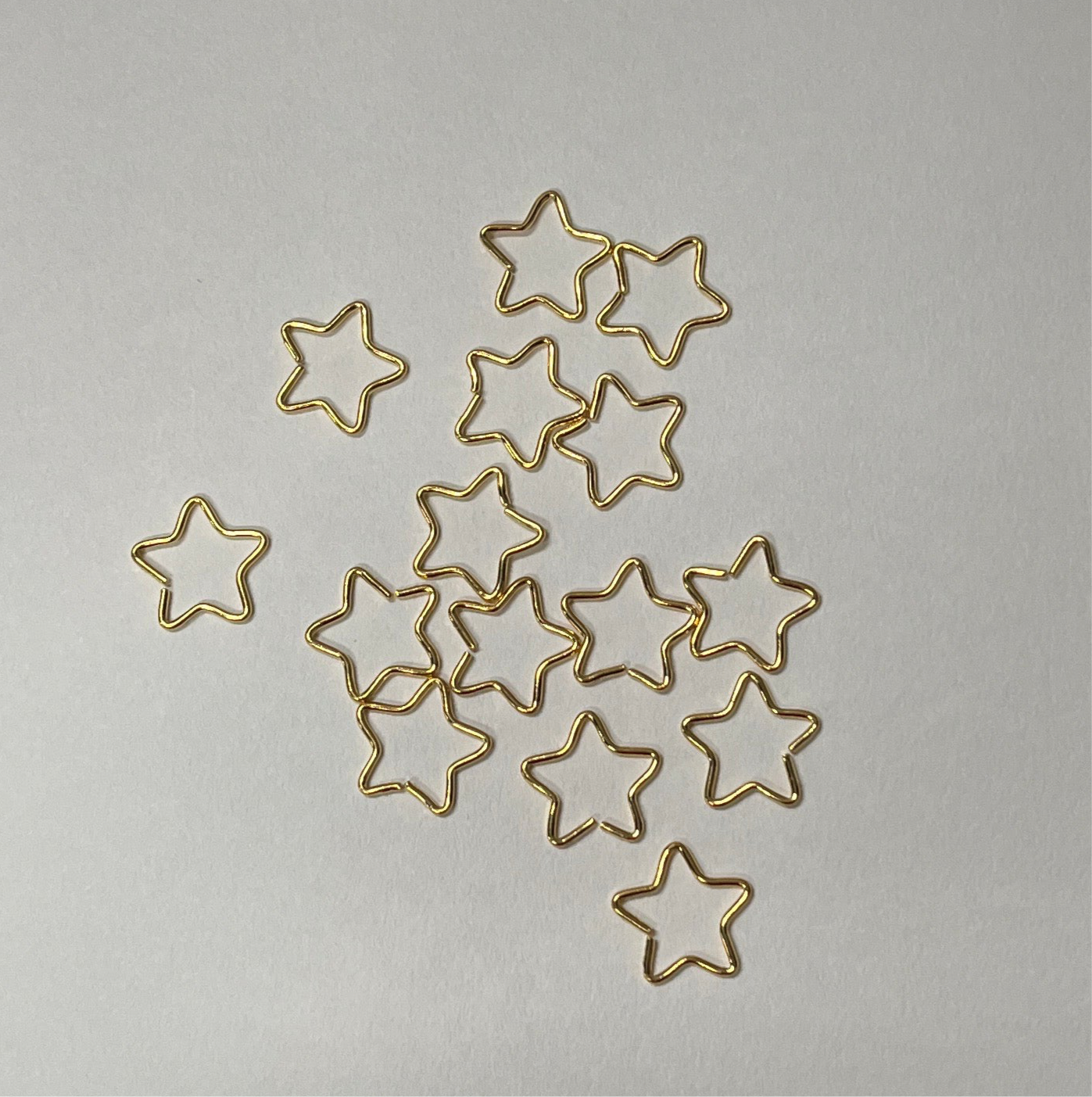JUMPRING SST GP HEART & STARS 9X10MM 20GPA 10PC