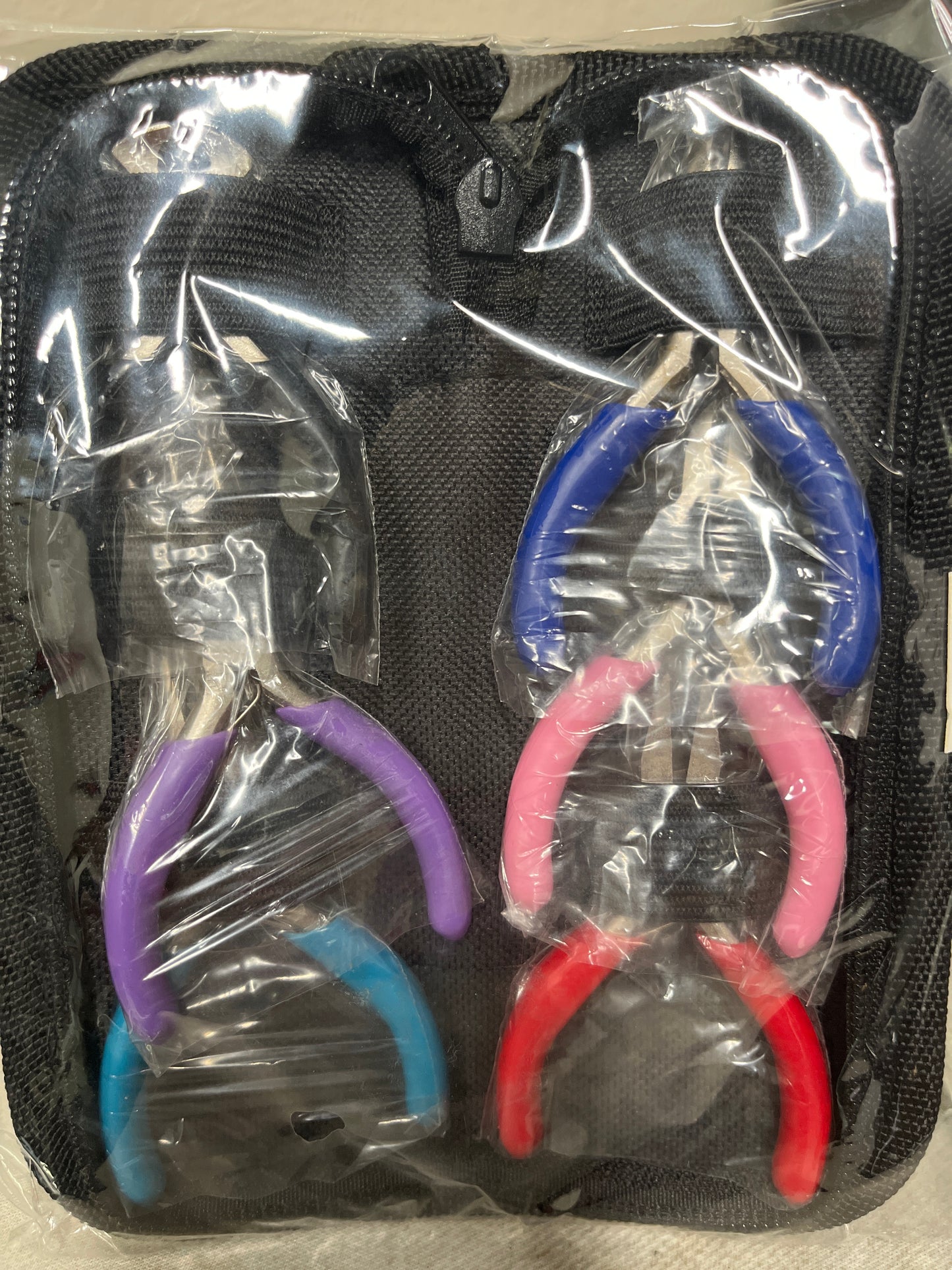 PLIER SET 6 PC MULTICOLOR