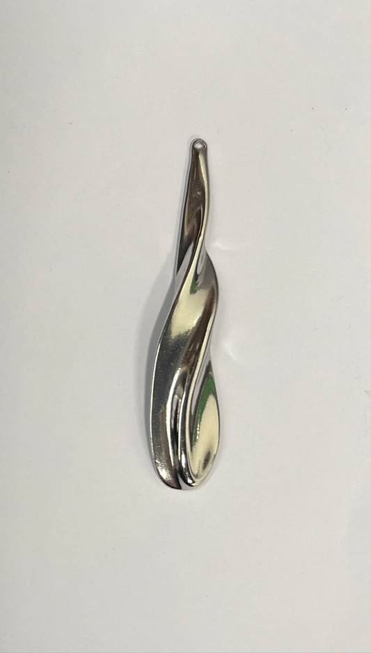 PENDANT TWIST BAR STAINKLESS STEEL 64 MM 1 PC