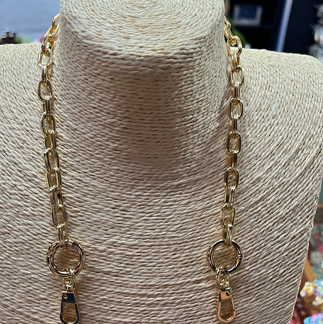 CHAIN ALUMINUM GOLD 45.7CM 1PC