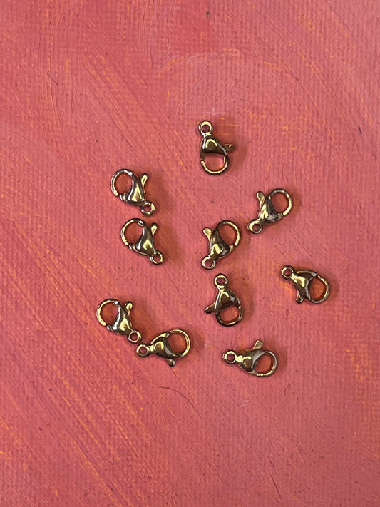 LOBSTER 10x7mm SST ROSE GOLD