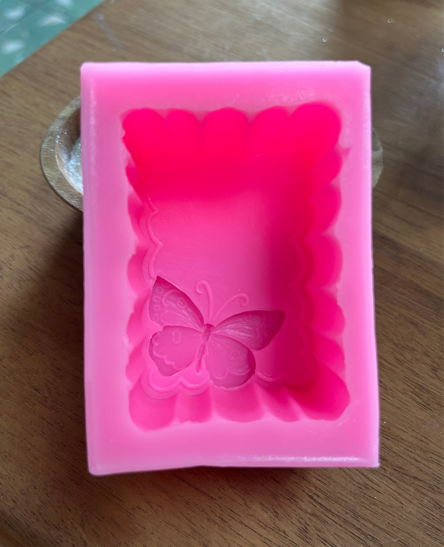 Mold soap bar butterfly 1 cavity 1 pc