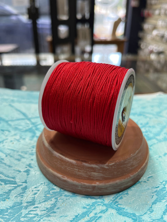 NYLON CORD (HILO CHINO) 0.8MM 100M (109 YDS) 1 ROLLO VARIOS COLORES