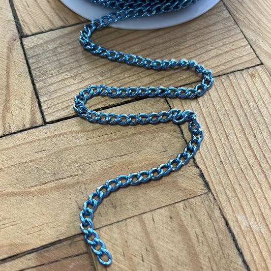 ALUMINUM CHAIN BLUE
