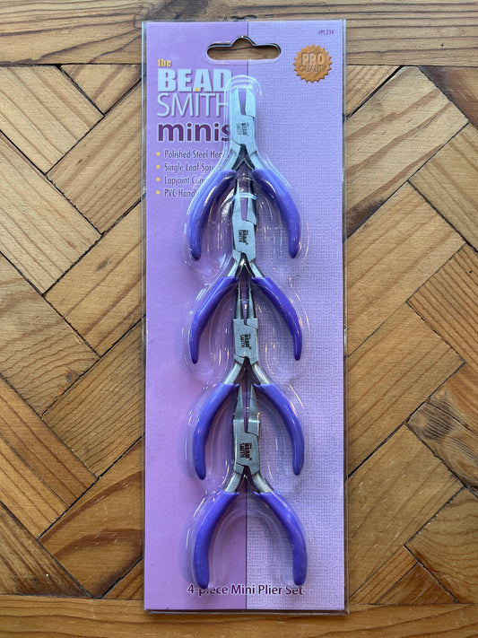 PLIER SET MINI 4 PC