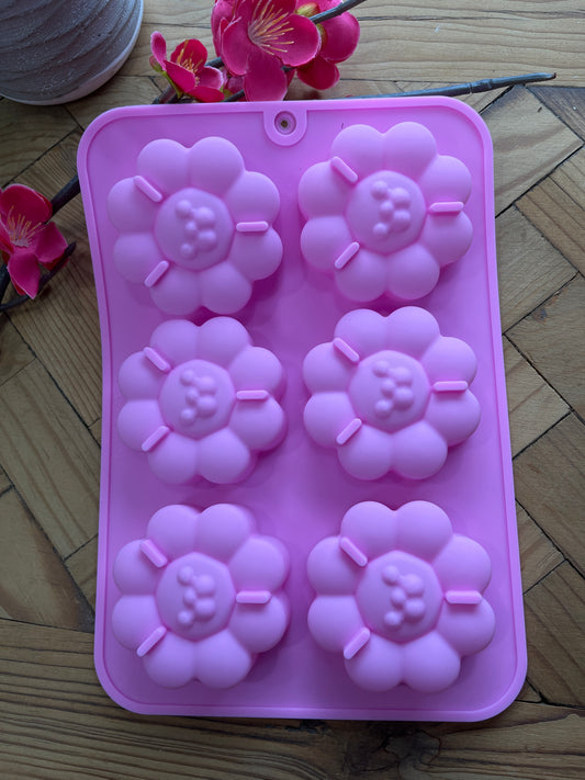 SILICONE MOLD FLOWERS