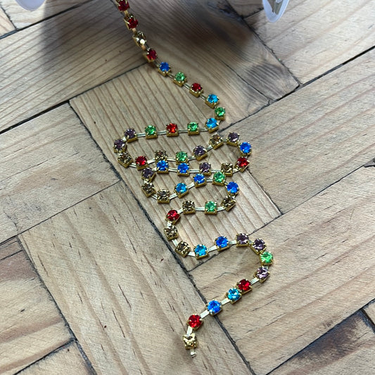 CHAIN GP RHINESTONES MULTI