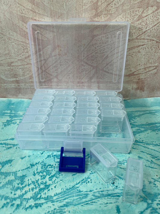 BEADS ORGANIZER BOX 24 CAVITIES 1PC