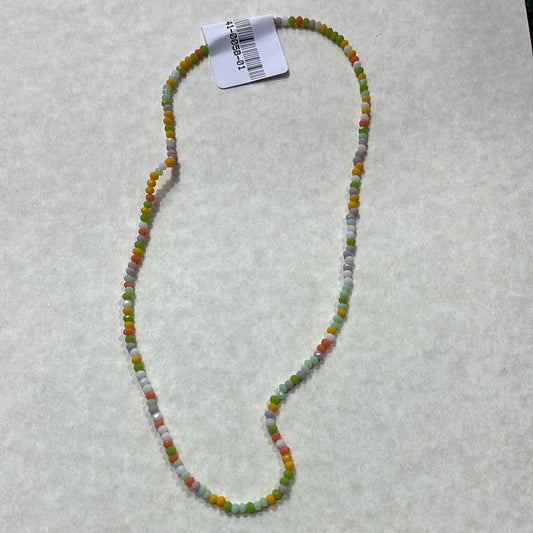 GLASS RONDELLE 3X2MM MIX COLOR