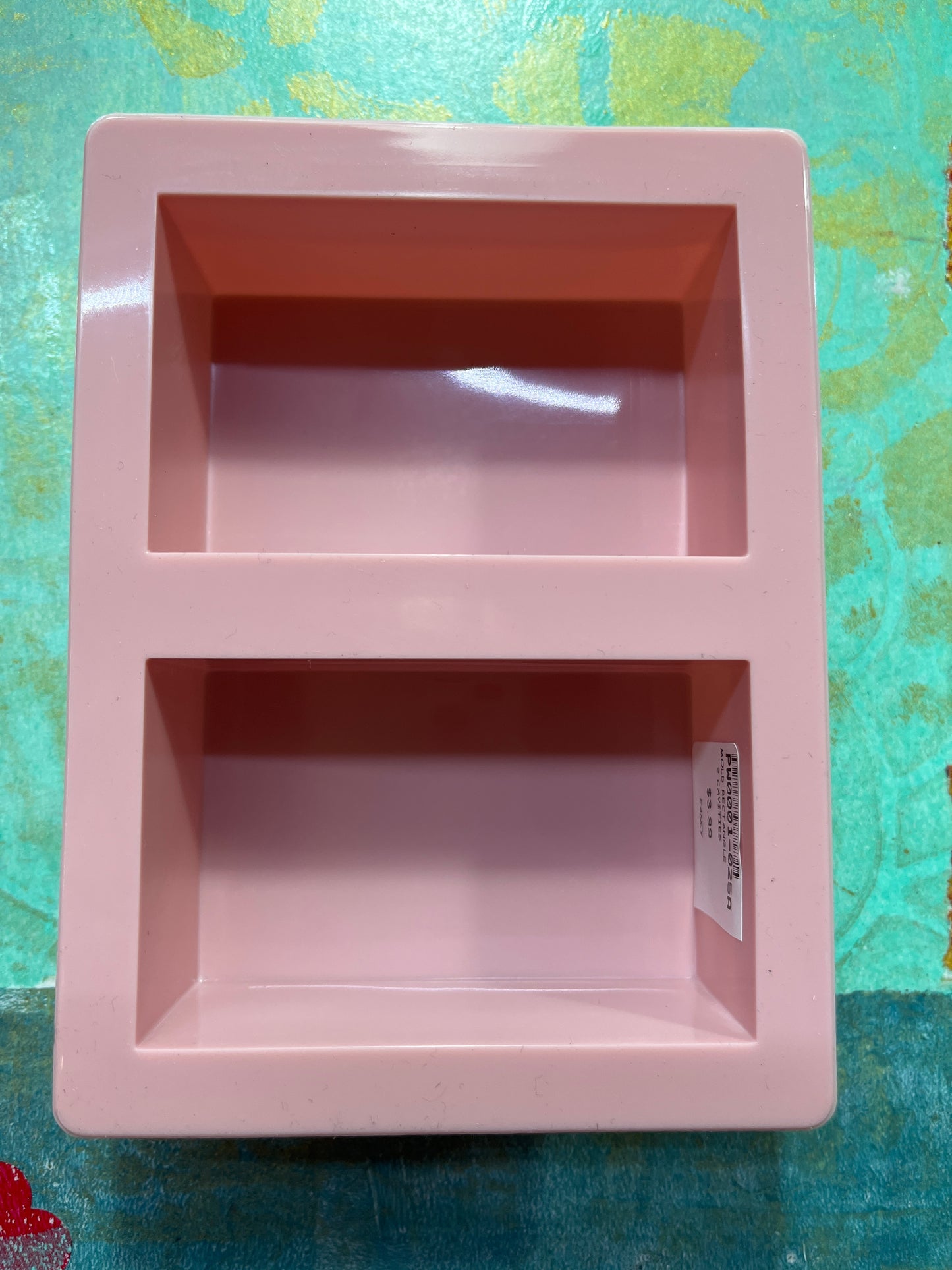 SOAP MOLD 2 RECTANGLES 1 PC