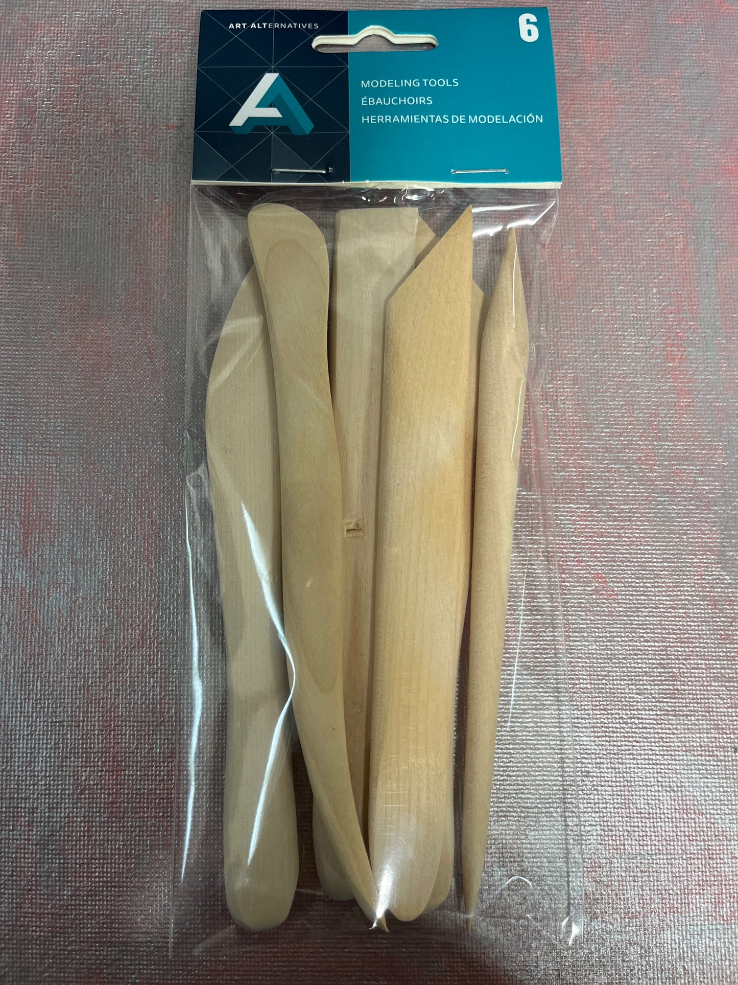 CLAY MODELLING TOOLS SET 6 PC