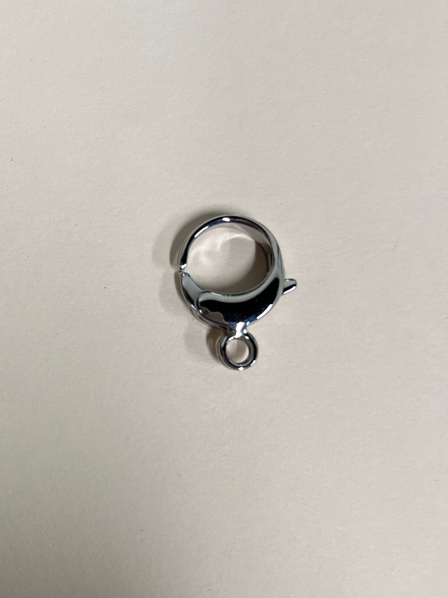 LOBSTER CLASP 16X13MM STAINLESS STEEL 1 PC