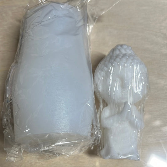 CANDLE MOLD LITTLE BUDDHA 8.7X5 CM