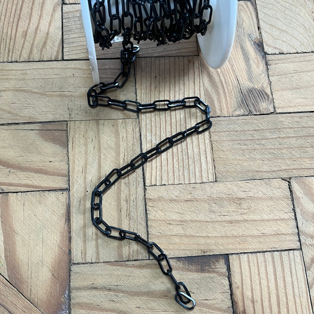 CHAIN SST PAPERCLIP BLACK
