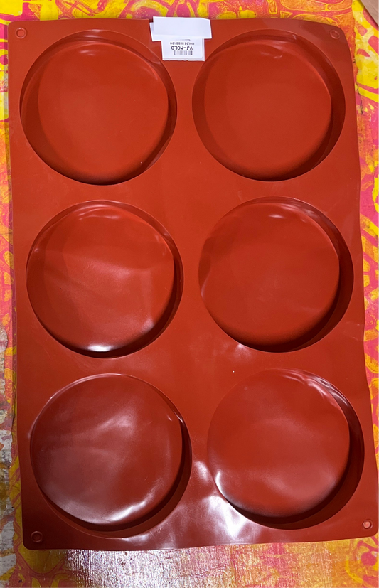 MOLDES REDONDOS SILICONA.