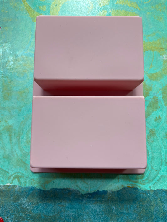 SOAP MOLD 2 RECTANGLES 1 PC