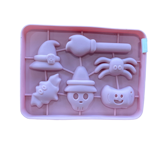 MOLD HALLOWEEN BROOM & SPIDER