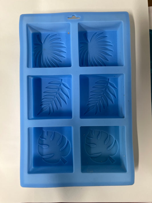SILICONE MOLD MONSTERA 6 cavities