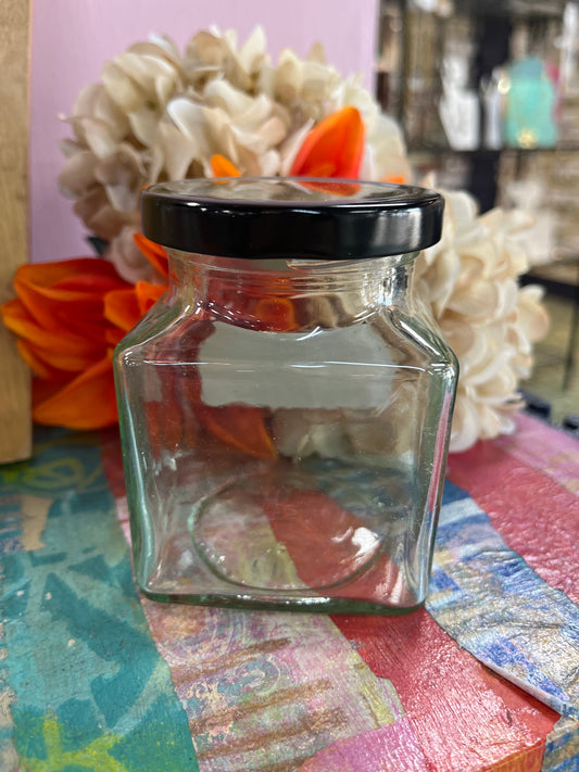 JAR 8 OZ SQUARE 10 PCS