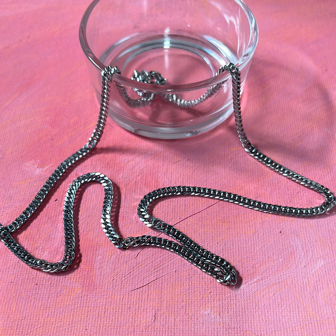 CUBAN CHAIN STAINLESS STEEL 23.8 INCHES 1 PC