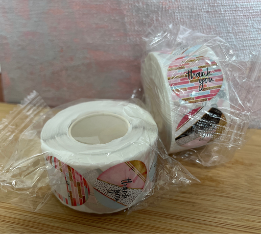 STICKER THANK YOU Roll